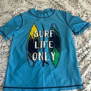 Carters boys surf board swim top size 10